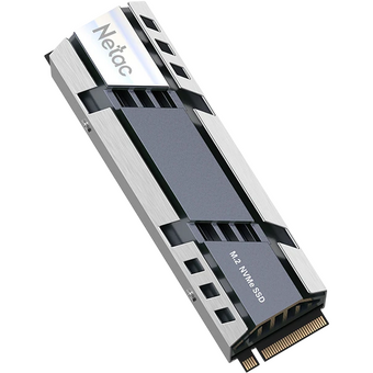  SSD Netac NV150HK (NT01NV150HK-4T0-E4X) 4Tb M.2 2280, PCI-E 5 x4, 3D NAND, 1400/13000MBs, heatsink 