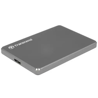  Внешний HDD 2.0TB USB3.0 Transcend StoreJet 25C3, алюминий, серый (TS2TSJ25C3N) 