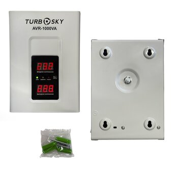  Стабилизатор напряжения Turbosky AVR-1000VA черный 