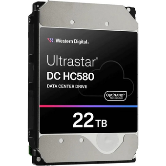  HDD WD Ultrastar DC HC580 (WUH722422ALE6L4) (0f48278), 22ТБ, SATA III, 3.5" 
