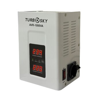  Стабилизатор напряжения Turbosky AVR-1000VA черный 