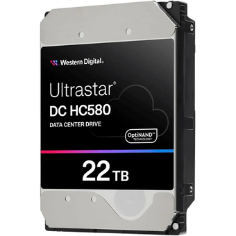  HDD WD Ultrastar DC HC580 (WUH722422ALE6L4) (0f48278), 22ТБ, SATA III, 3.5" 
