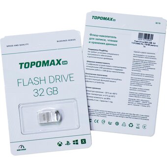  USB-флешка TOPOMAX PK-TG106 64G USB 3.0 металл нс 