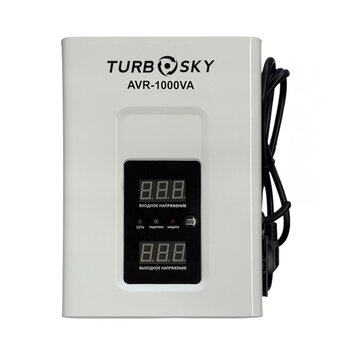  Стабилизатор напряжения Turbosky AVR-1000VA черный 