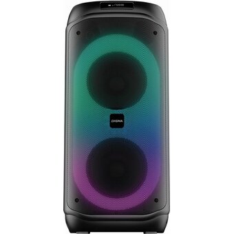  Минисистема Digma D-MC1722 черный 