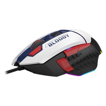  Мышь A4Tech Bloody W95 Max Sports Navy синий/белый 