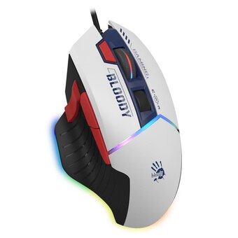  Мышь A4Tech Bloody W95 Max Sports Navy синий/белый 