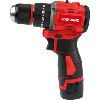  Дрель-шуруповерт аккумуляторная STARWIND CDBT16-2.0/2hs1 