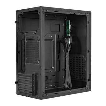  Корпус Exegate BAA-308MUC EX299077RUS Minitower (mATX, без БП, 1*USB+1*USB3.0+1*TypeC, HD Audio, черный) 