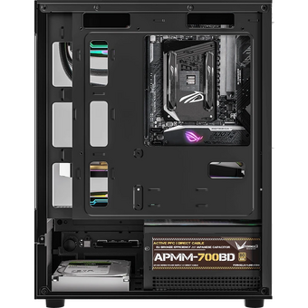  Корпус Formula Crystal Z1CM черный без БП mATX 5x120mm 1xUSB3.0 audio bott PSU 