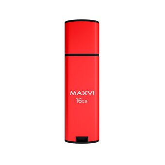  USB-флешка Maxvi FD16GBUSB20C10MP2 USB 2.0 16GB MP2 red 