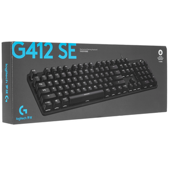  Клавиатура Logitech G412 SE черный (920-010440) 
