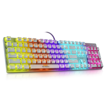  Клавиатура SVEN KB-G9200 белая 