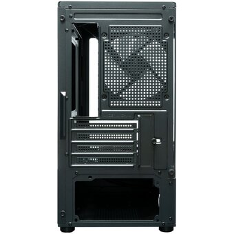  Корпус XASTRA Q300M 5FRGB Black (Q300M-5FC12F) mATX/Aquarium/Screewless/ 5x120mm FRGB FC fans 