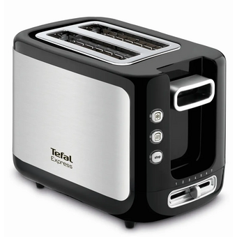  Тостер Tefal TT365031 серебристый/черный 