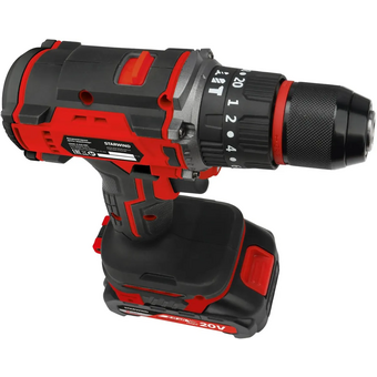  Дрель-шуруповерт аккумуляторная STARWIND CD20-2.0/2.0hS1 