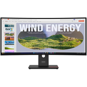  Монитор Lenovo ThinkVision T34wd-40 (64AEGAT1UK) черный 