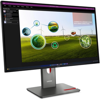  Монитор Lenovo ThinkVision P27q-40 (64A7GAT6UK) черный 