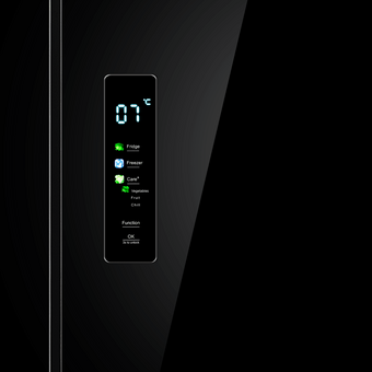  Холодильник MAUNFELD MFF192NFB Inverter 