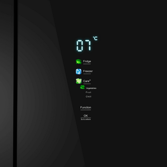  Холодильник MAUNFELD MFF192NFB01 Inverter 