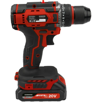  Дрель-шуруповерт аккумуляторная STARWIND CD20-2.0/2.0S1 