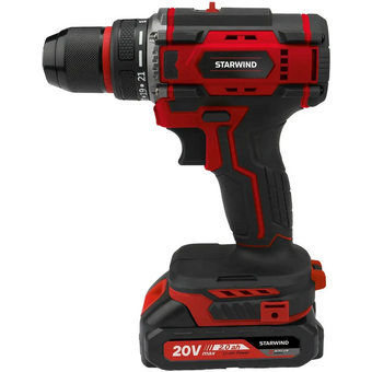  Дрель-шуруповерт аккумуляторная STARWIND CD20-2.0/2.0S1 