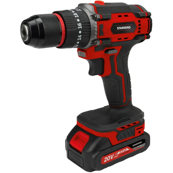  Дрель-шуруповерт аккумуляторная STARWIND CD20-2.0/2.0hS1 