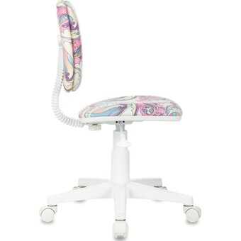  Кресло Бюрократ CH-W204NX/Moon-PK мультиколор луна розовая крестов. пластик пластик белый 