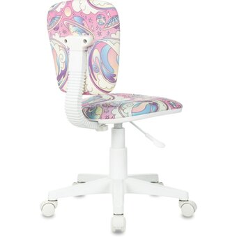  Кресло Бюрократ CH-W204NX/Moon-PK мультиколор луна розовая крестов. пластик пластик белый 