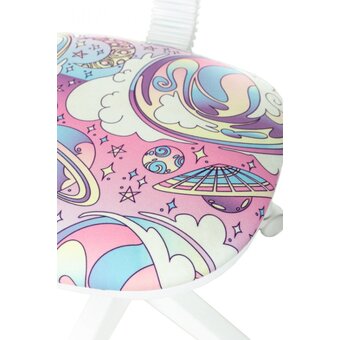  Кресло Бюрократ CH-W204NX/Moon-PK мультиколор луна розовая крестов. пластик пластик белый 