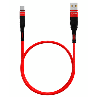  Кабель Maxvi MC-05M red USB-A-microUSB, 2A 
