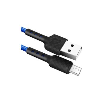 USB кабель DEFENDER F181 Micro (87115BLU) 1м, 2.4А blue 