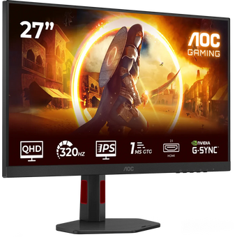  Монитор AOC Q27G4SRU Black 