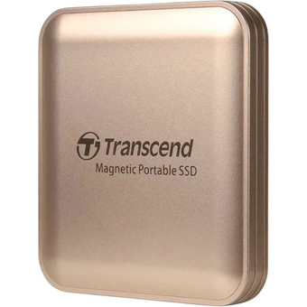  SSD Transcend ESD420 (TS1TESD420G) 1TB USB 3.2 Gen 2.2 Type-C (R/W - 2000/2000 MB/s) Champagne Gold MagSafe 