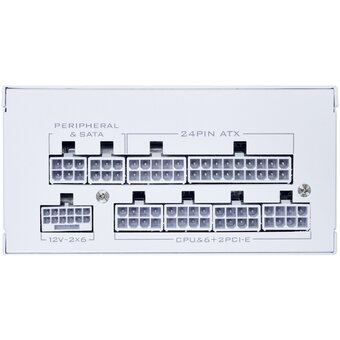  Блок питания Lian Li SP750 V2 (G9P.SP0750G.W000.RU) / White / ATX 3.1, 750W, 80 Plus Gold, APFC, 92mm Fan, SFX, Fully Modular 