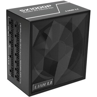  Блок питания Lian Li SX1000P (G9P.SX1000P.B000.RU) / Black / ATX 3.1, 1000W, 80 Plus Platinum, PCIe 5.1, APFC, 120mm FDB Fan, Fully Modular 