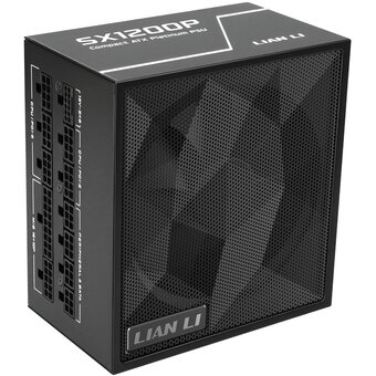  Блок питания Lian Li SX1200P (G9P.SX1200P.B000.RU) / Black / ATX 3.1, 1200W, 80 Plus Platinum, PCIe 5.1, APFC, 120mm FDB Fan, Fully Modular 