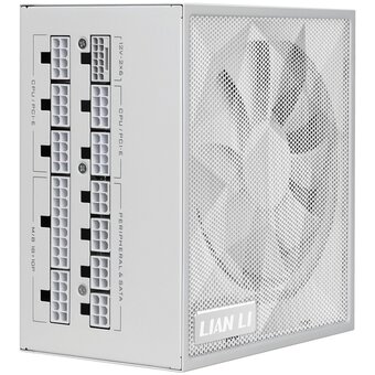  Блок питания Lian Li SX1200P (G9P.SX1200P.W000.RU) / White / ATX 3.1, 1200W, 80 Plus Platinum, PCIe 5.1, APFC, 120mm FDB Fan, Fully Modular 