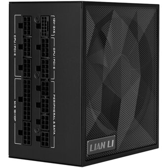  Блок питания Lian Li SX0850P (G9P.SX0850P.B000.RU) / Black / ATX 3.1, 850W, 80 Plus Platinum, PCIe 5.1, APFC, 120mm FDB Fan, Fully Modular 