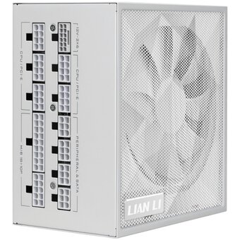  Блок питания Lian Li SX0850P (G9P.SX0850P.W000.RU) / White / ATX 3.1, 850W, 80 Plus Platinum, PCIe 5.1, APFC, 120mm FDB Fan, Fully Modular 