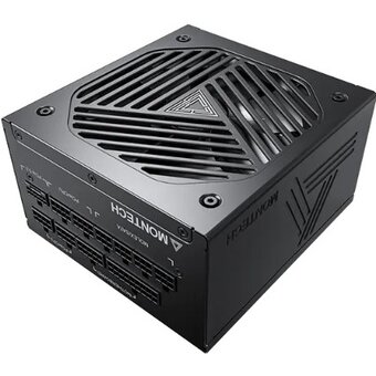  Блок питания Montech Titan Gold 1000W / ATX 3.0, APFC, 80 Plus Gold, Half Bridge LLC, DC-DC, Japan caps, 135mm fan, full modular 