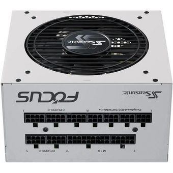  Блок питания Seasonic Focus GX-1000 Gen.5 White (Focus (V5) GX-1000), 1000Вт, 80 Plus Gold, 135мм, retail 