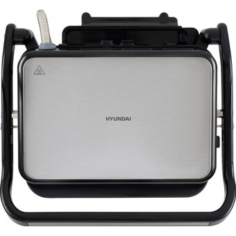  Электрогриль Hyundai HYG-5020 серебристый/черный 