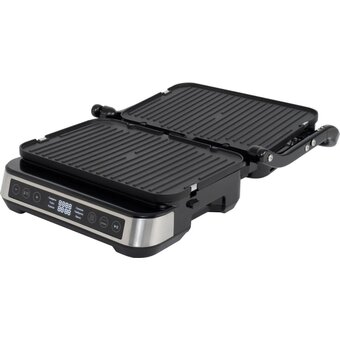  Электрогриль Hyundai HYG-5020 серебристый/черный 