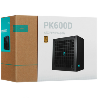  Блок питания DeepCool Game Storm PK600D (r-pk600d-fa0b-wgeu) , 600Вт, 80 Plus Bronze, 120мм, черный, retail 