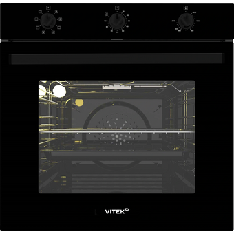  Духовой шкаф Vitek VEO 6380 BG стекло черное 