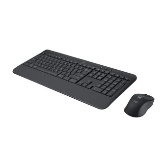  Клавиатура + мышь Logitech MK650 Combo For Business клав:графитовый мышь:черный/серый (920-011013) 