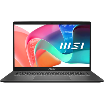  Ноутбук MSI Modern 14 F1MG-656RU (9S7-14S111-656_Win11P) Core 7 150U 16Gb SSD512Gb Intel Graphics 14" IPS FHD (1920x1080) Wind11Pro grey WiFi BT Cam 