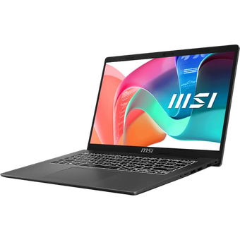  Ноутбук MSI Modern 14 F1MG-656RU (9S7-14S111-656_Win11P) Core 7 150U 16Gb SSD512Gb Intel Graphics 14" IPS FHD (1920x1080) Wind11Pro grey WiFi BT Cam 
