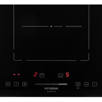  Варочная поверхность Hyundai HHI 3855 BG черный 